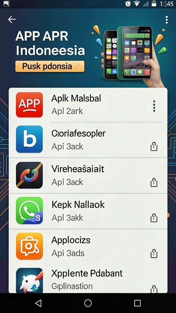 Tampilan antarmuka yang ramah pengguna.