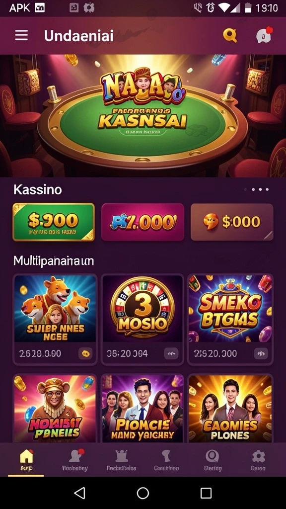 Tampilan antarmuka yang intuitif memudahkan navigasi.