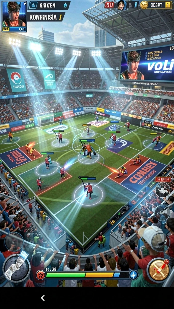 Mode multiplayer yang mendebarkan dan seru.