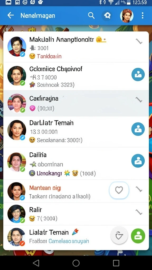 Tampilan utama dari aplikasi BUGISTOTO yang menarik.