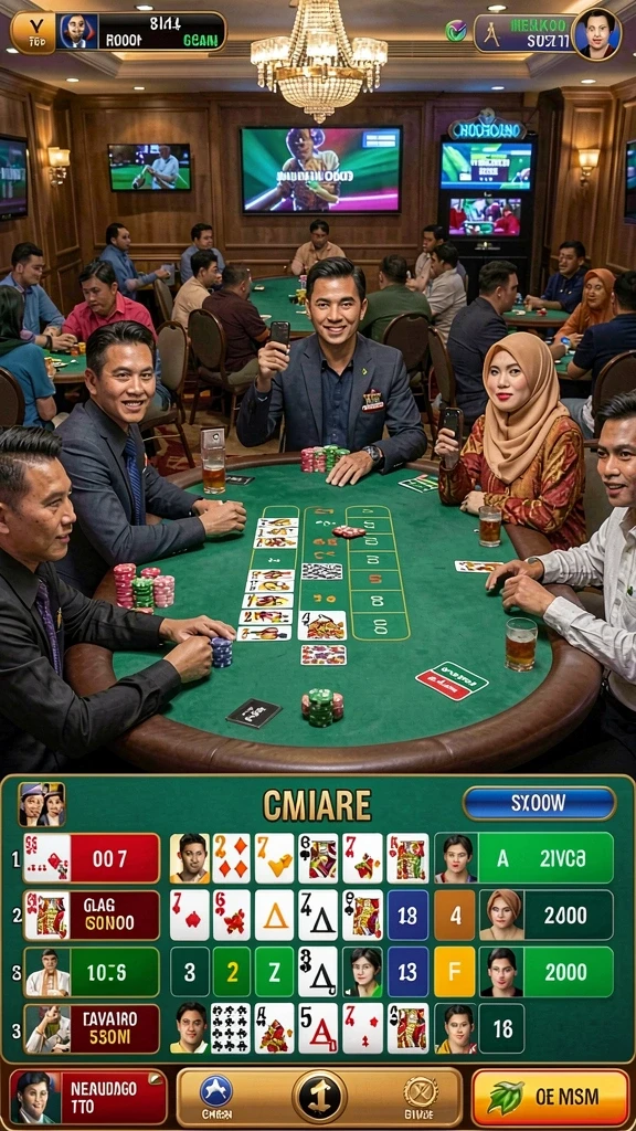 Tangkapan layar pertama menunjukkan karakter utama dalam mode aksi.