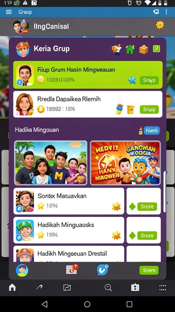 Beragam pilihan permainan togel yang tersedia.