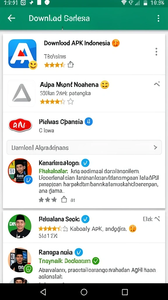 Tampilan awal permainan yang menarik.