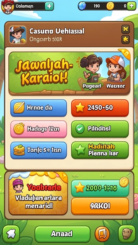 Tangkapan layar pertama menunjukkan karakter utama dalam aksi.