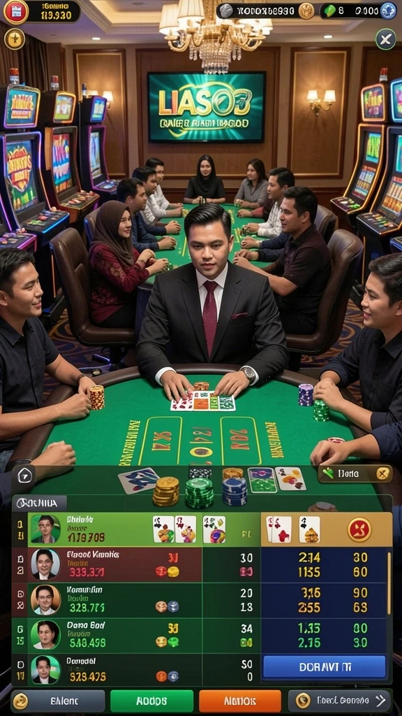 Tampilan antarmuka yang user-friendly dan intuitif.