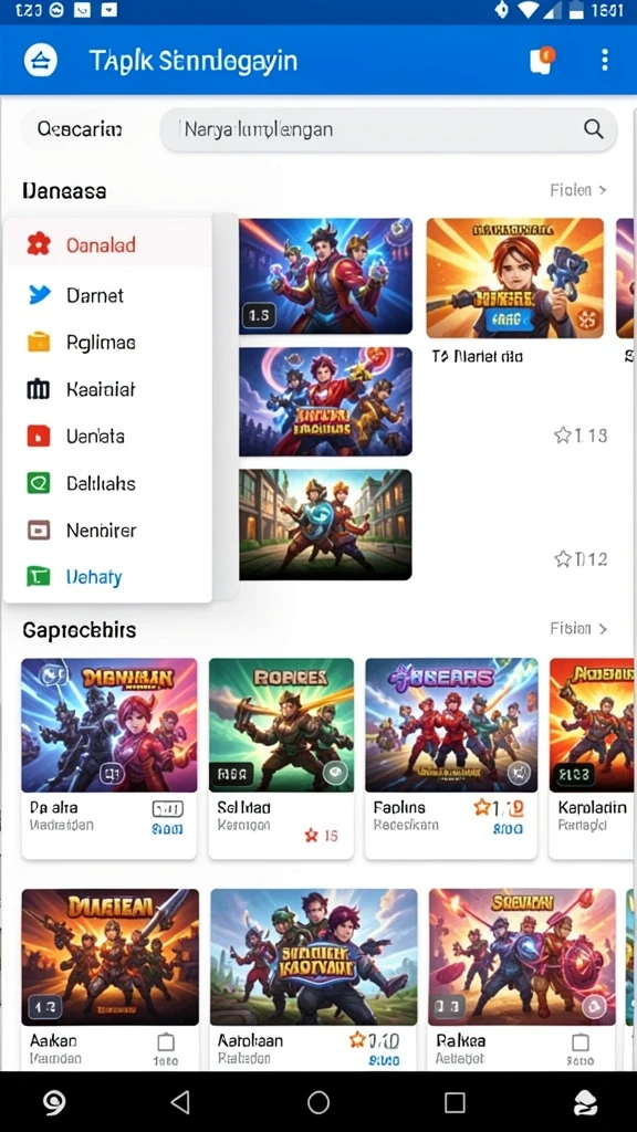 Sesi permainan multiplayer yang menyenangkan.