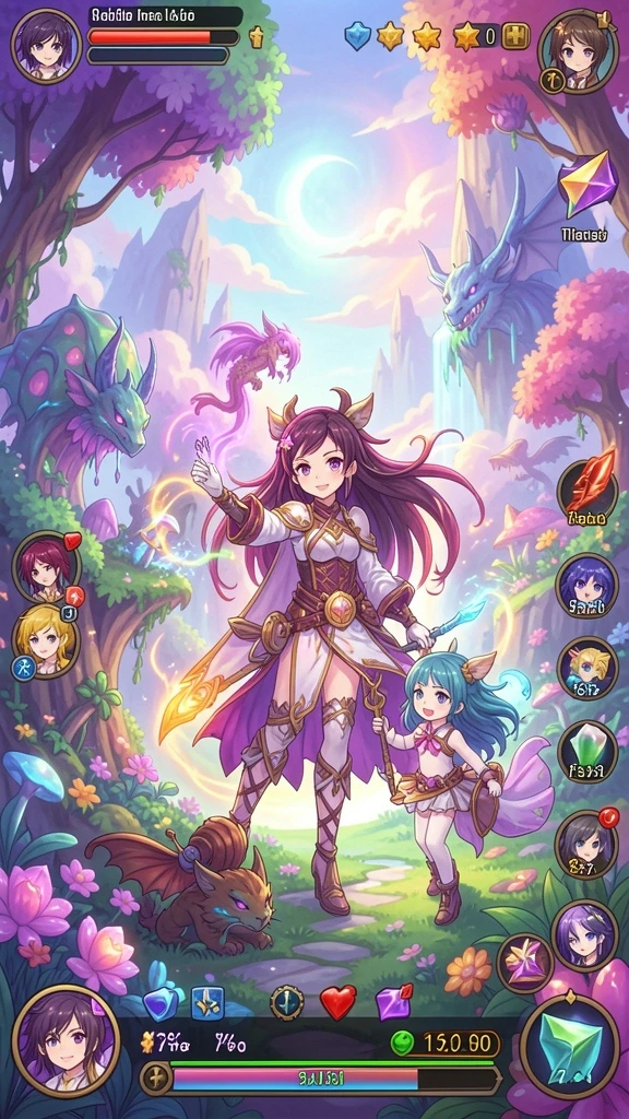 Tangkapan layar menampilkan gameplay seru di level pertama.