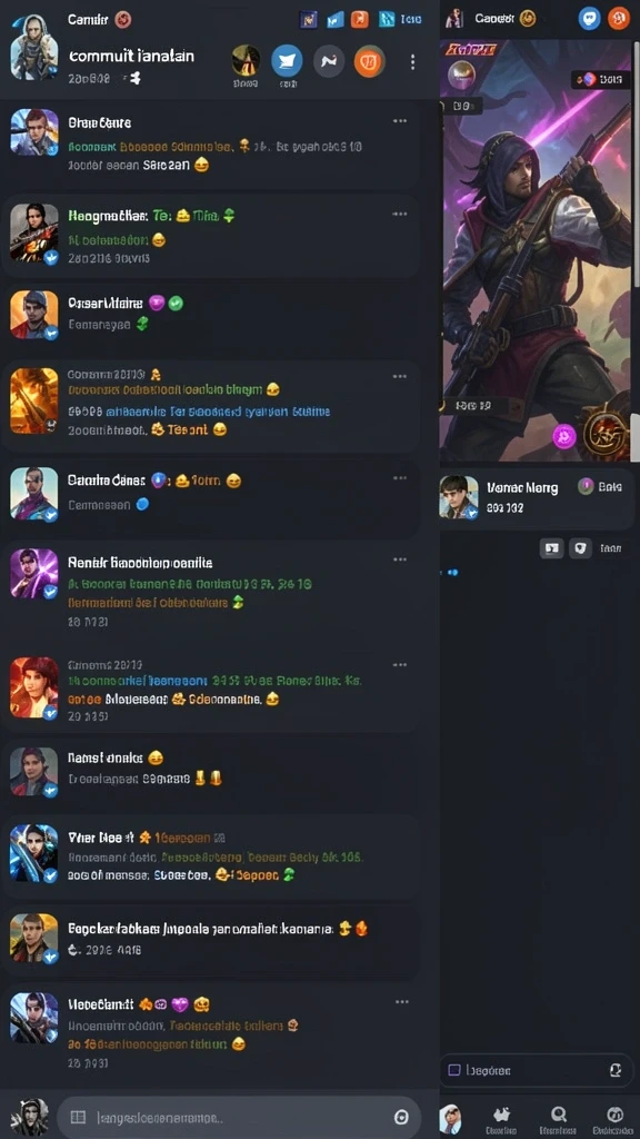 Tangkapan layar saat gameplay yang seru.