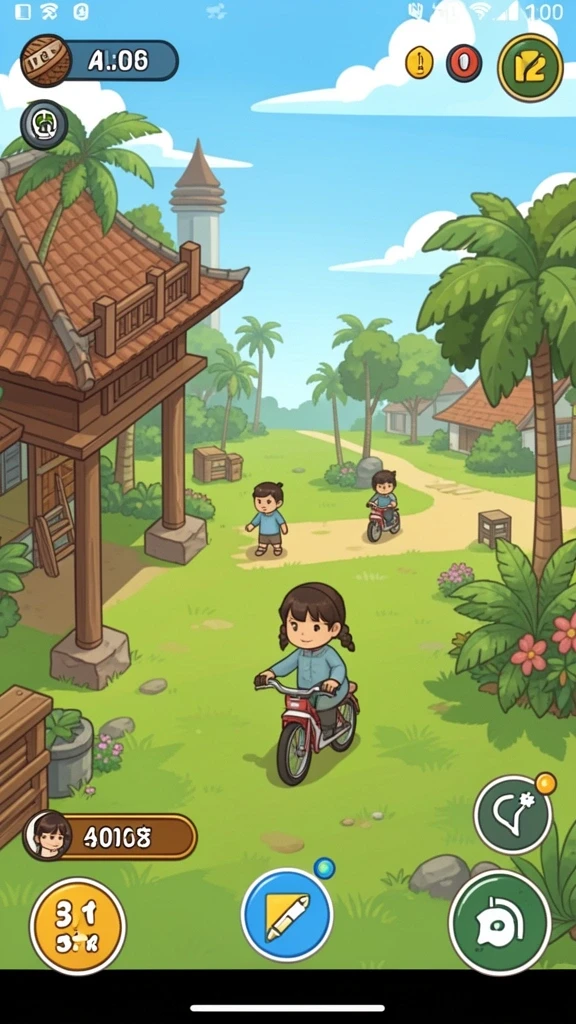 Bergabung bersama teman dalam mode multiplayer yang seru.