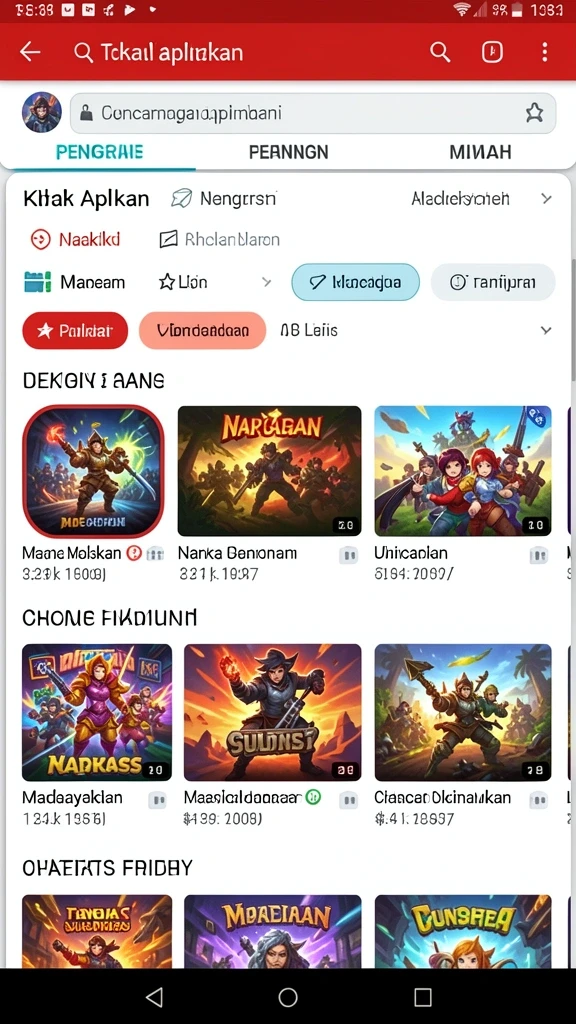 Tampilan antarmuka yang intuitif dan menarik.