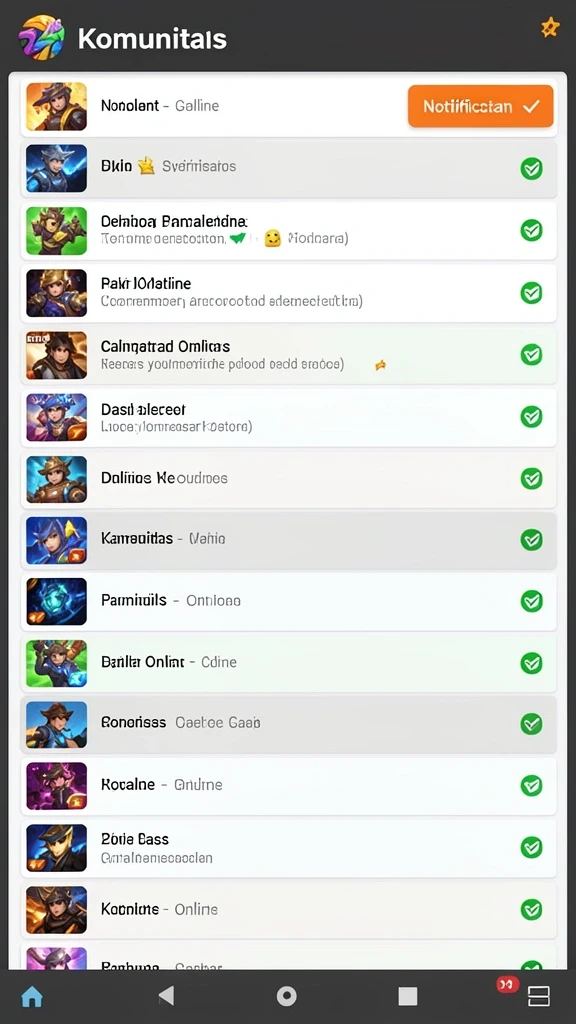 Beragam permainan judi online dalam satu aplikasi.