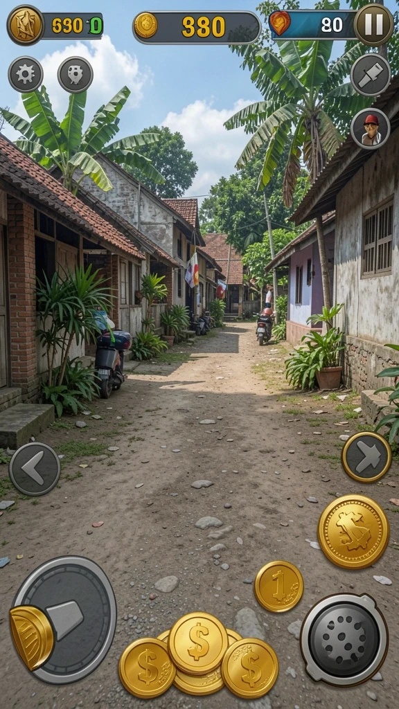 Karakter unik yang bisa dipilih untuk bermain.