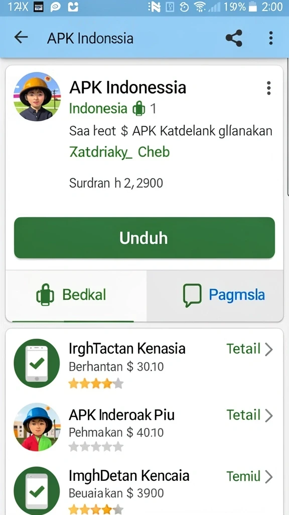 Tampilan antarmuka pengguna yang bersih dan menarik.