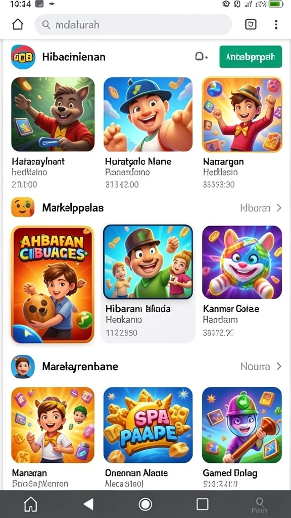 Karakter yang beragam dan unik.
