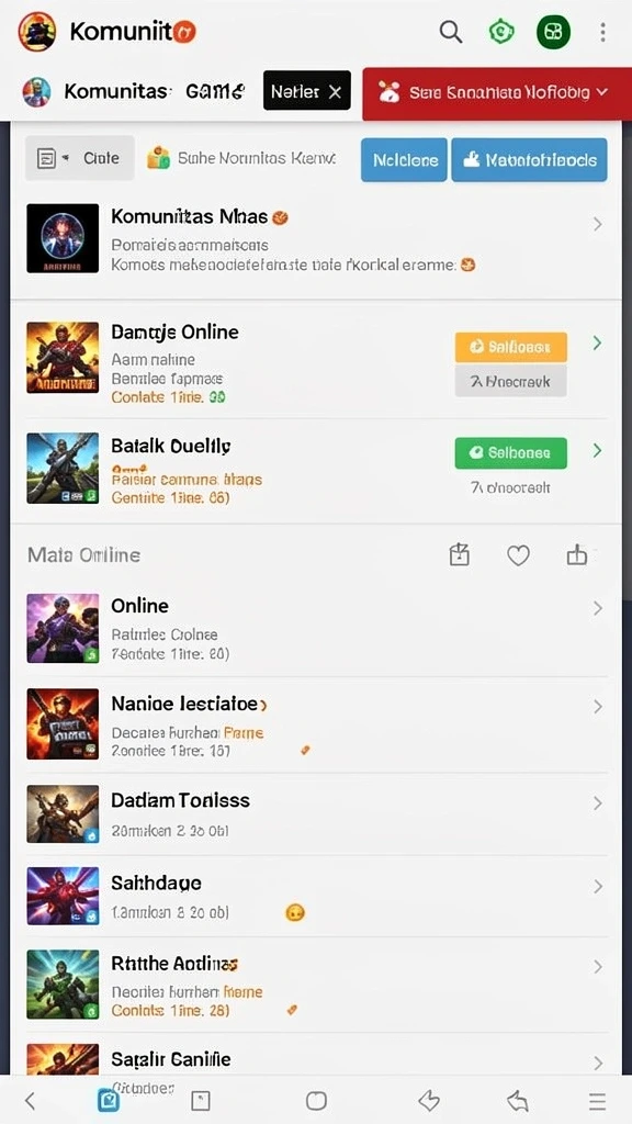 Screenshot menunjukkan mode permainan menantang dengan grafik yang memukau.