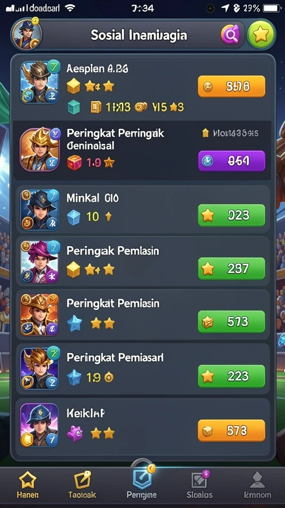 Gameplay yang seru dengan banyak tantangan.