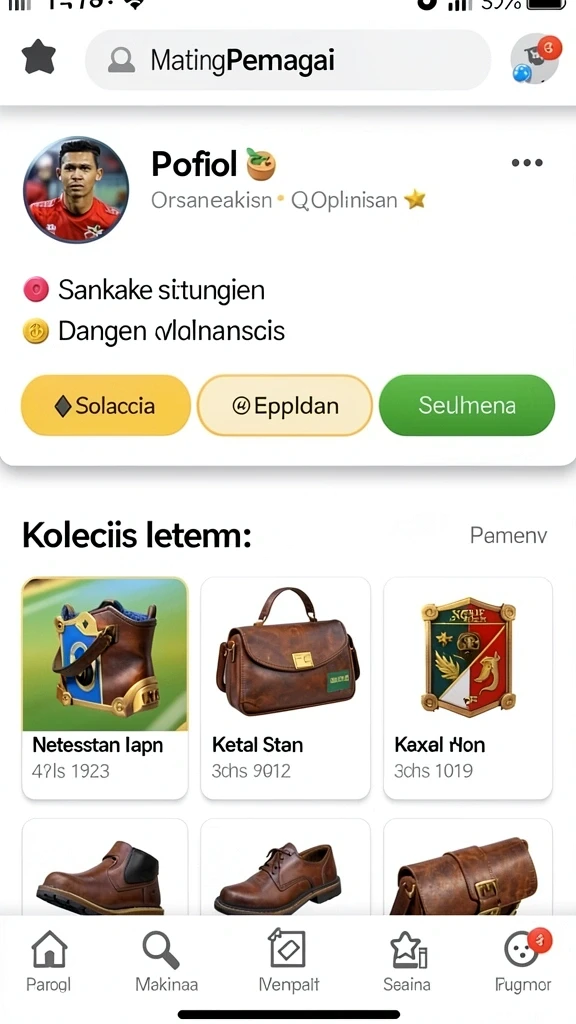 Karakter unik dengan berbagai kemampuan berbeda.