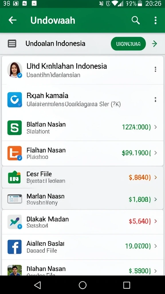 Tampilan antarmuka yang menarik dan mudah dinavigasi.