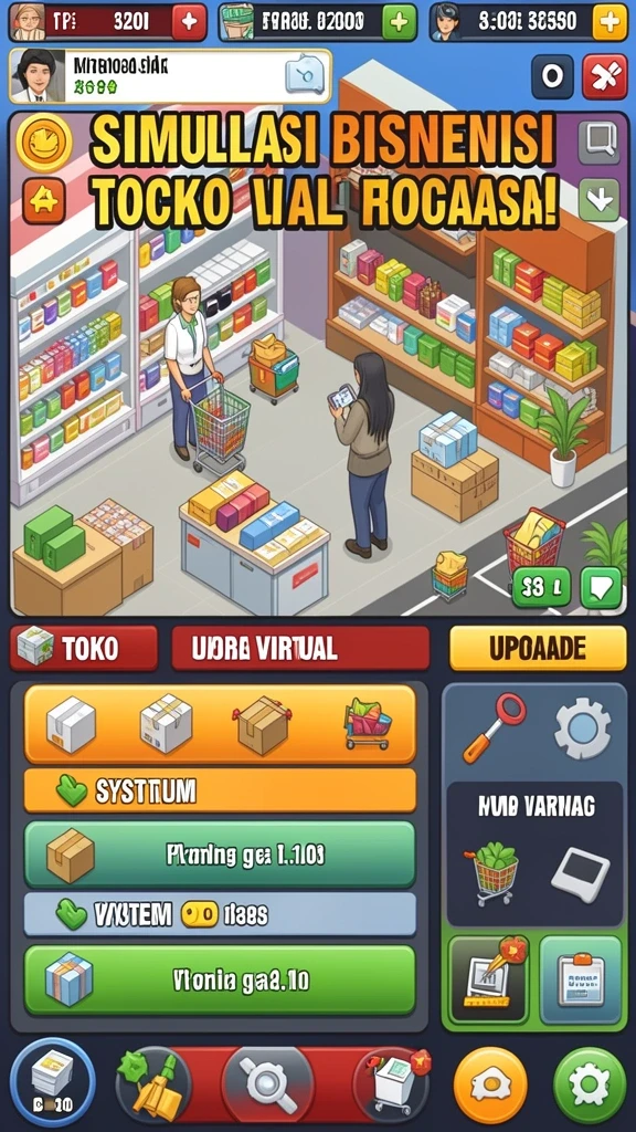 Tangkapan layar ketiga menunjukkan mode multiplayer yang penuh tantangan.