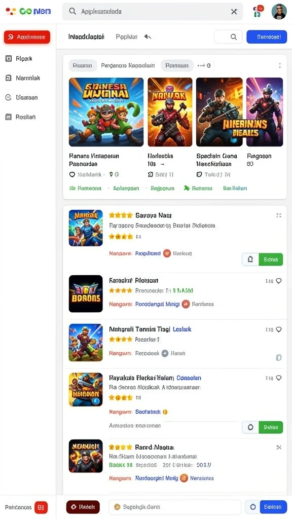 Level menantang yang penuh dengan rintangan.