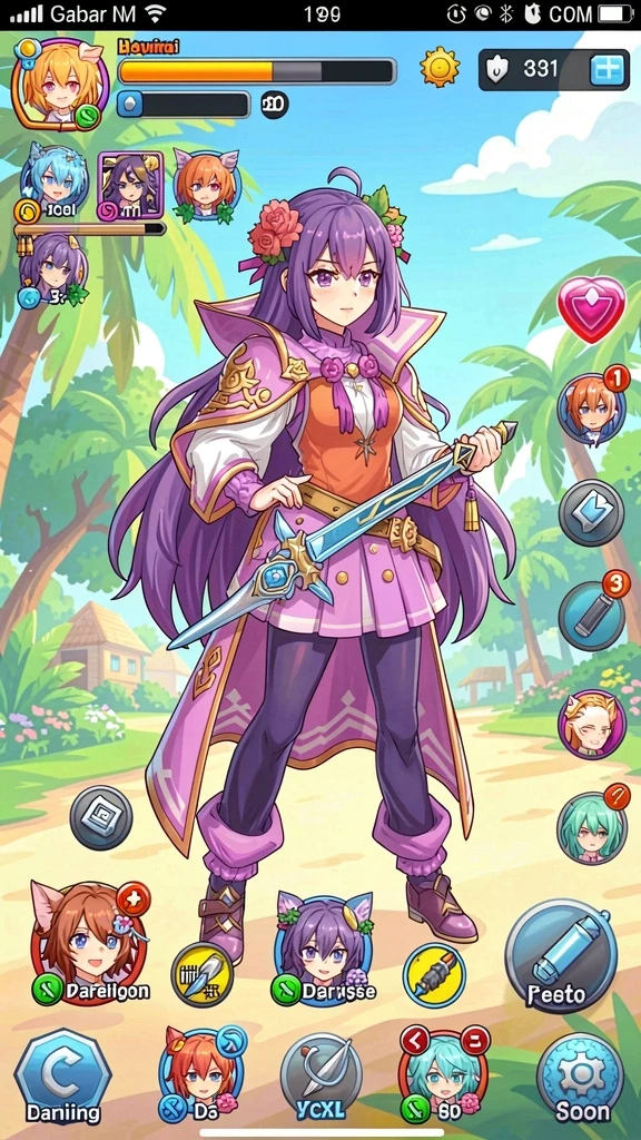 Gameplay seru yang membuat ketagihan.