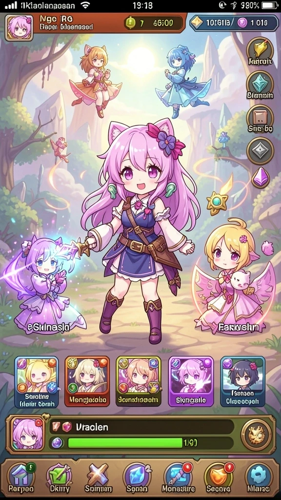 Screenshot yang menunjukkan momen seru dalam permainan.