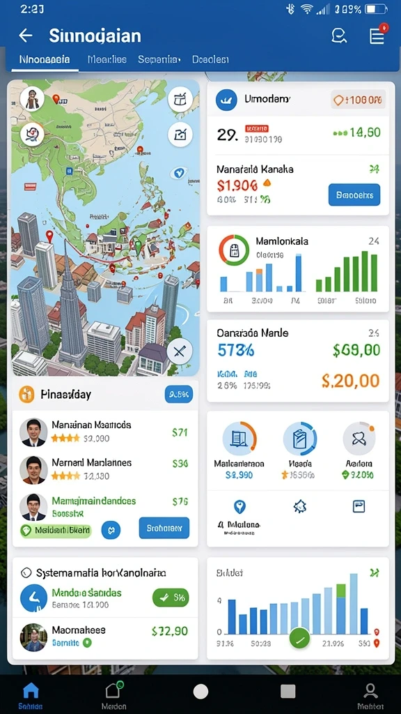 Menu pilihan level yang jelas dan mudah dipahami.