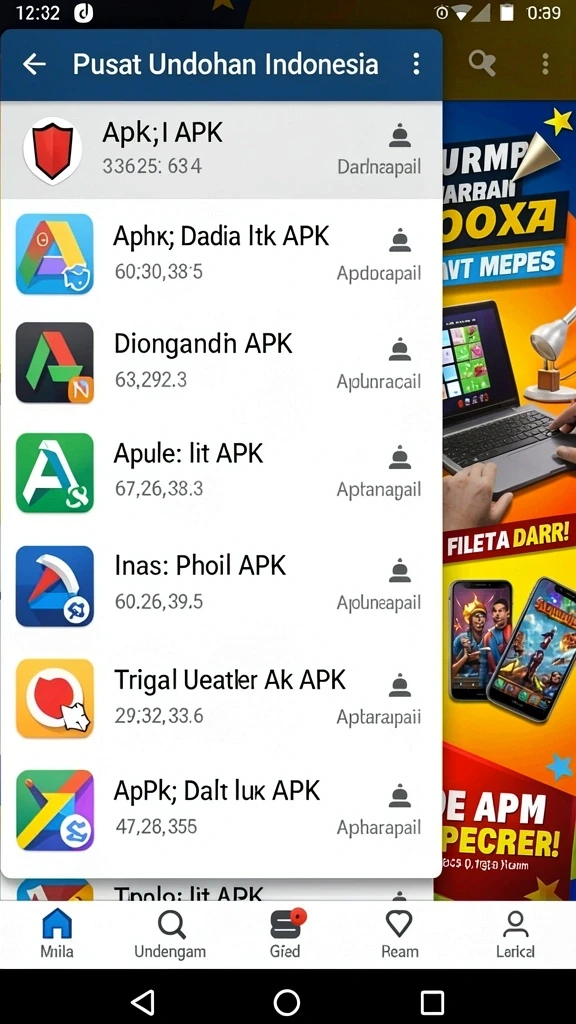 Level-level menantang yang siap untuk dijelajahi.
