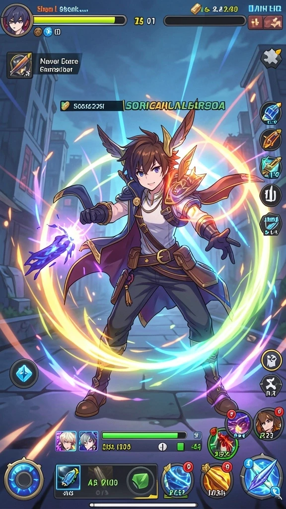Screenshot koleksi lagu terbaru dalam game.