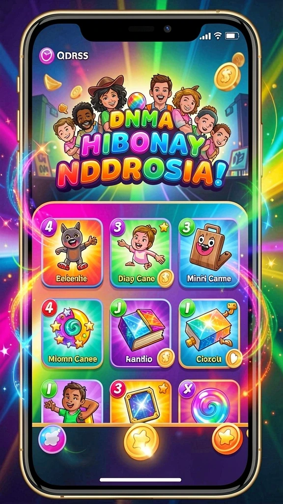 Tampilan awal permainan yang memukau.
