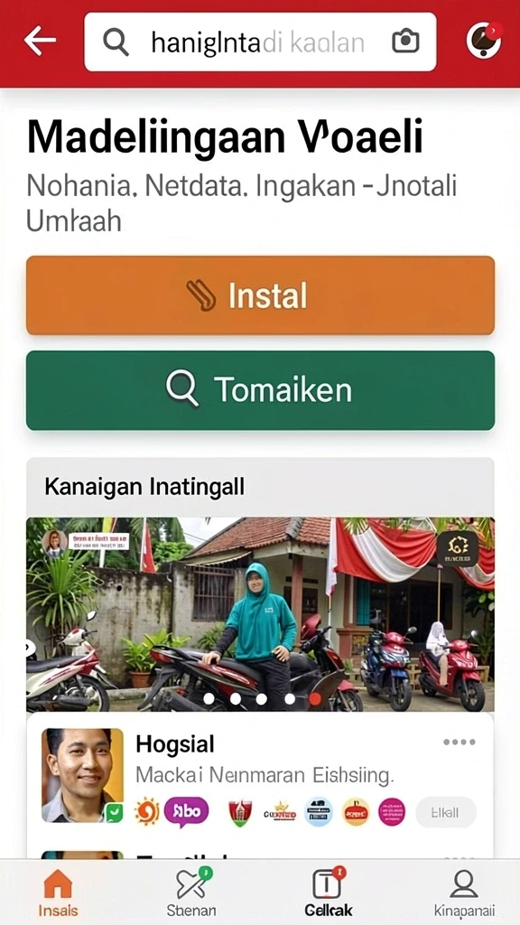 Lingkungan yang indah dan penuh petualangan.