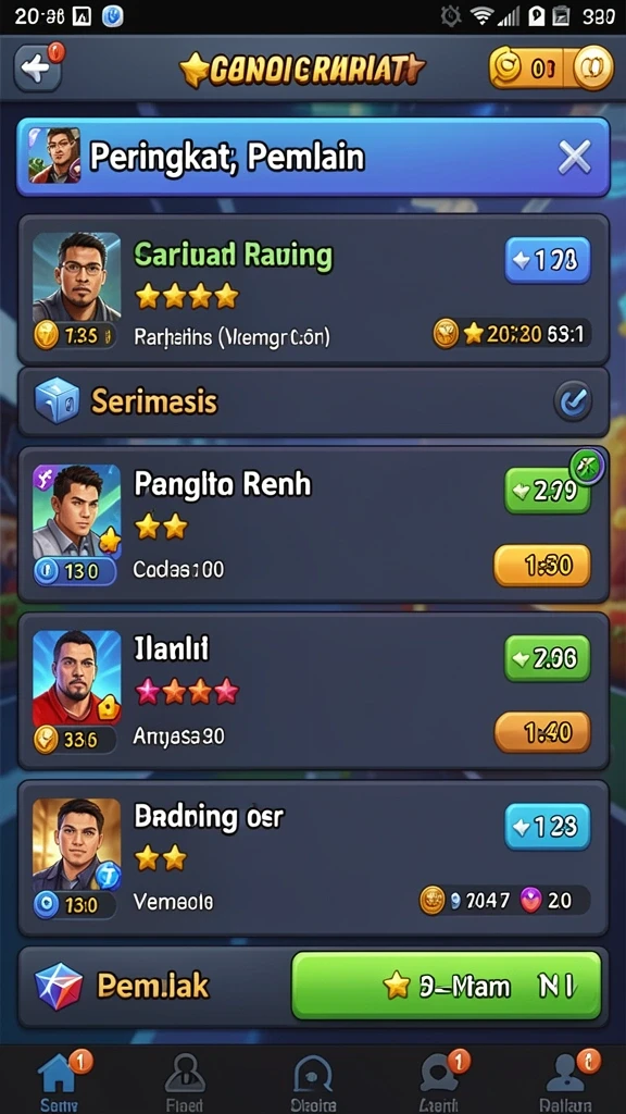 Tampilan antarmuka yang ramah pengguna.