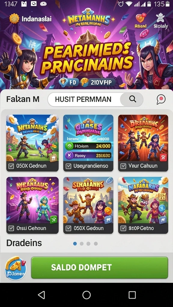 Sistem reward yang memotivasi pemain untuk terus bermain.