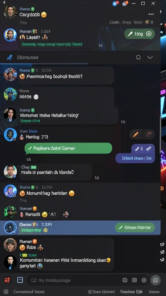 Tampilan awal permainan yang menarik.