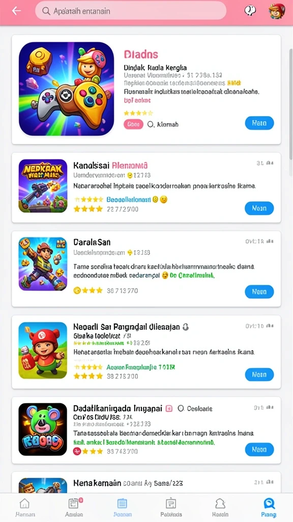 Sistem leaderboard untuk bersaing dengan pemain lain.