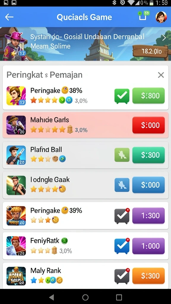 Tampilan antarmuka yang menarik dan ramah pengguna.