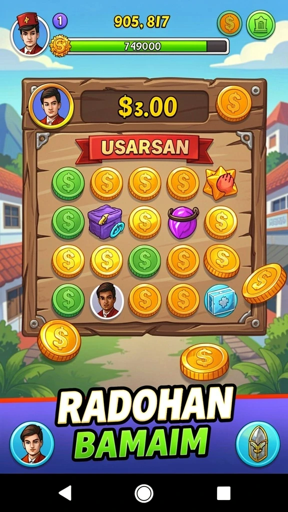Tampilan awal yang menarik dan informatif.