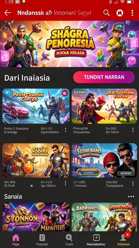 Tampilan antarmuka yang sederhana dan intuitif.