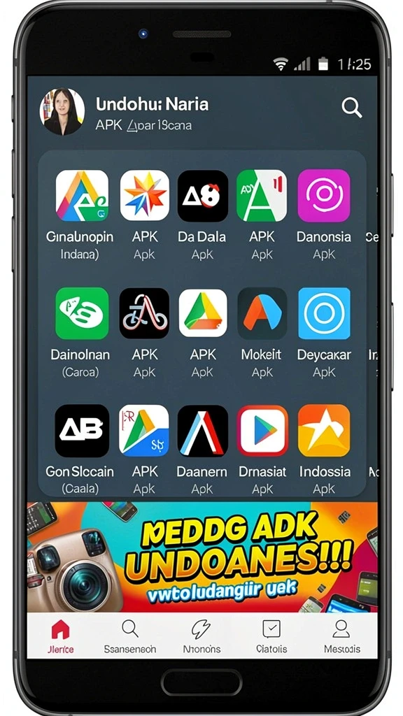 Tampilan antarmuka yang menarik dan user-friendly.