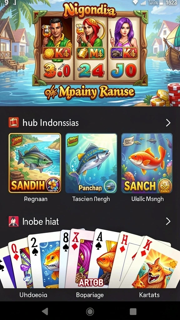 Tampilan antarmuka yang responsif dan menarik.