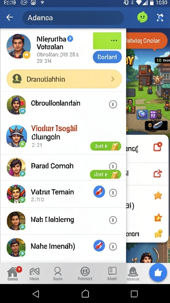Tampilan awal game TEMPOTOTO yang menarik dan intuitif.