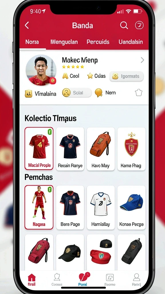 Tampilan antarmuka yang menarik dan user-friendly.