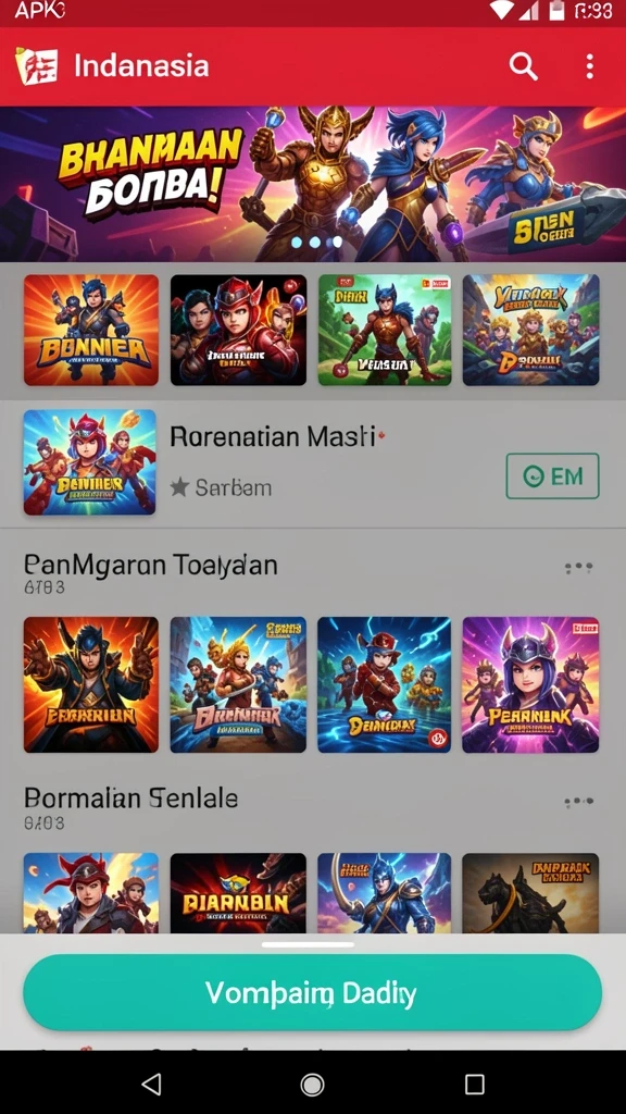 Momen seru saat menyelesaikan tantangan.