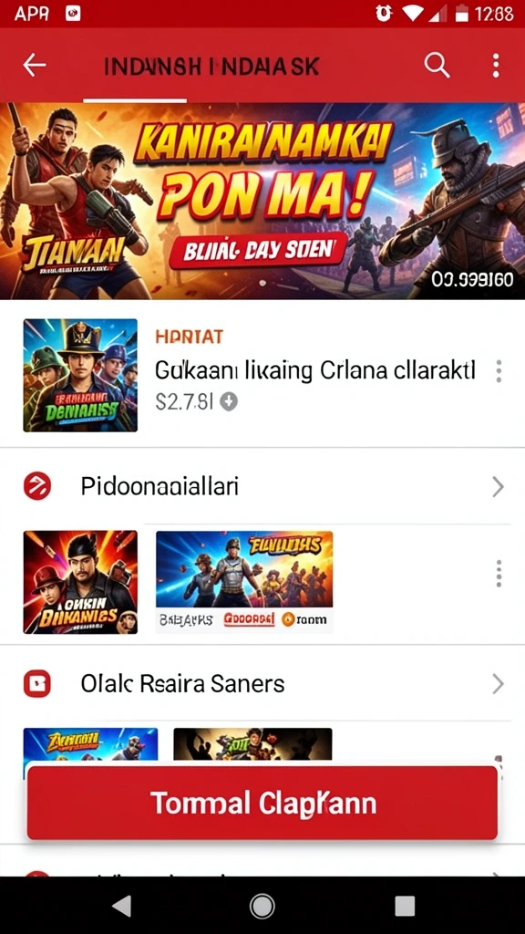 Tampilan antarmuka yang menarik dan mudah digunakan.