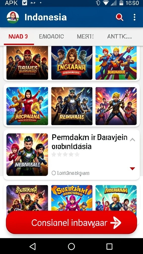 Screenshot menampilkan karakter utama dalam aksi.
