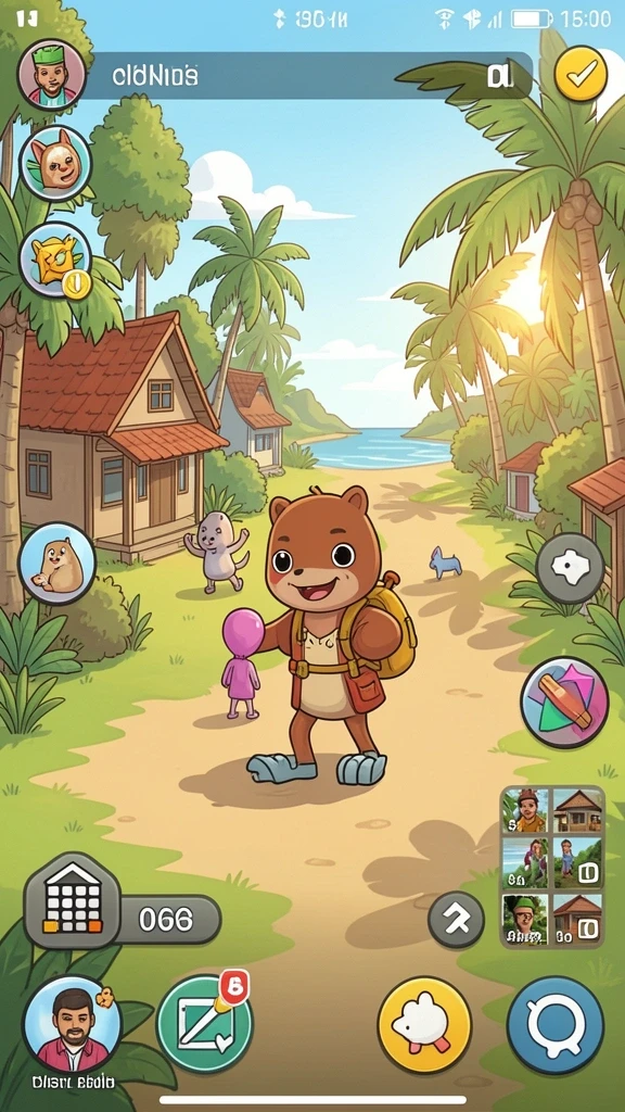 Screenshot memperlihatkan mode multiplayer yang seru.