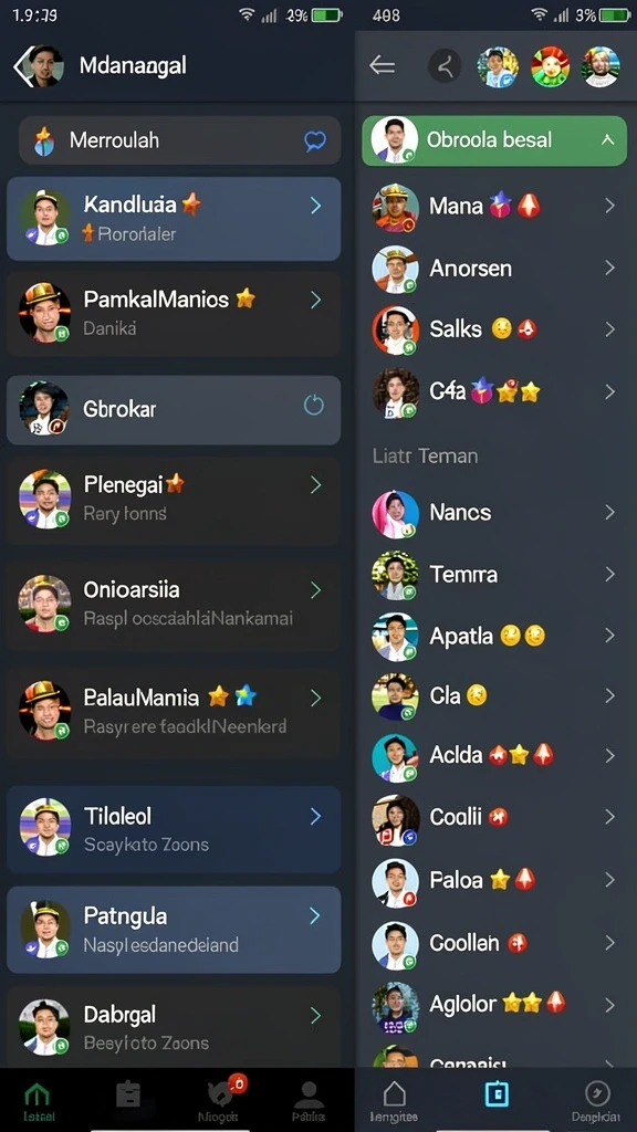 Karakter utama siap menghadapi tantangan seru.