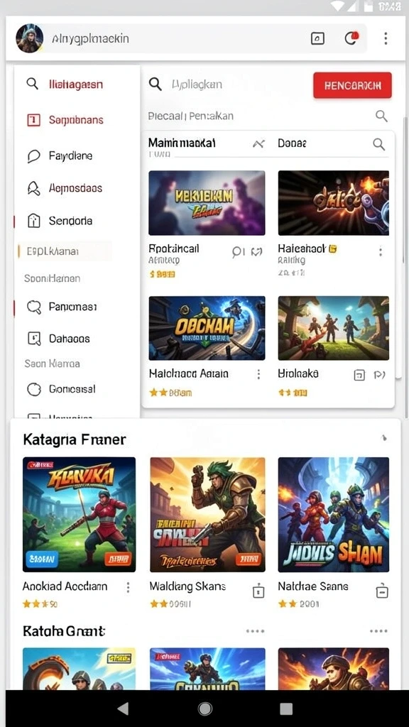 Tangkapan layar menunjukkan pengguna berinteraksi dalam komunitas.