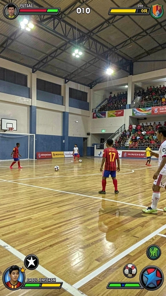 Tampilan antarmuka aplikasi yang modern dan menarik.